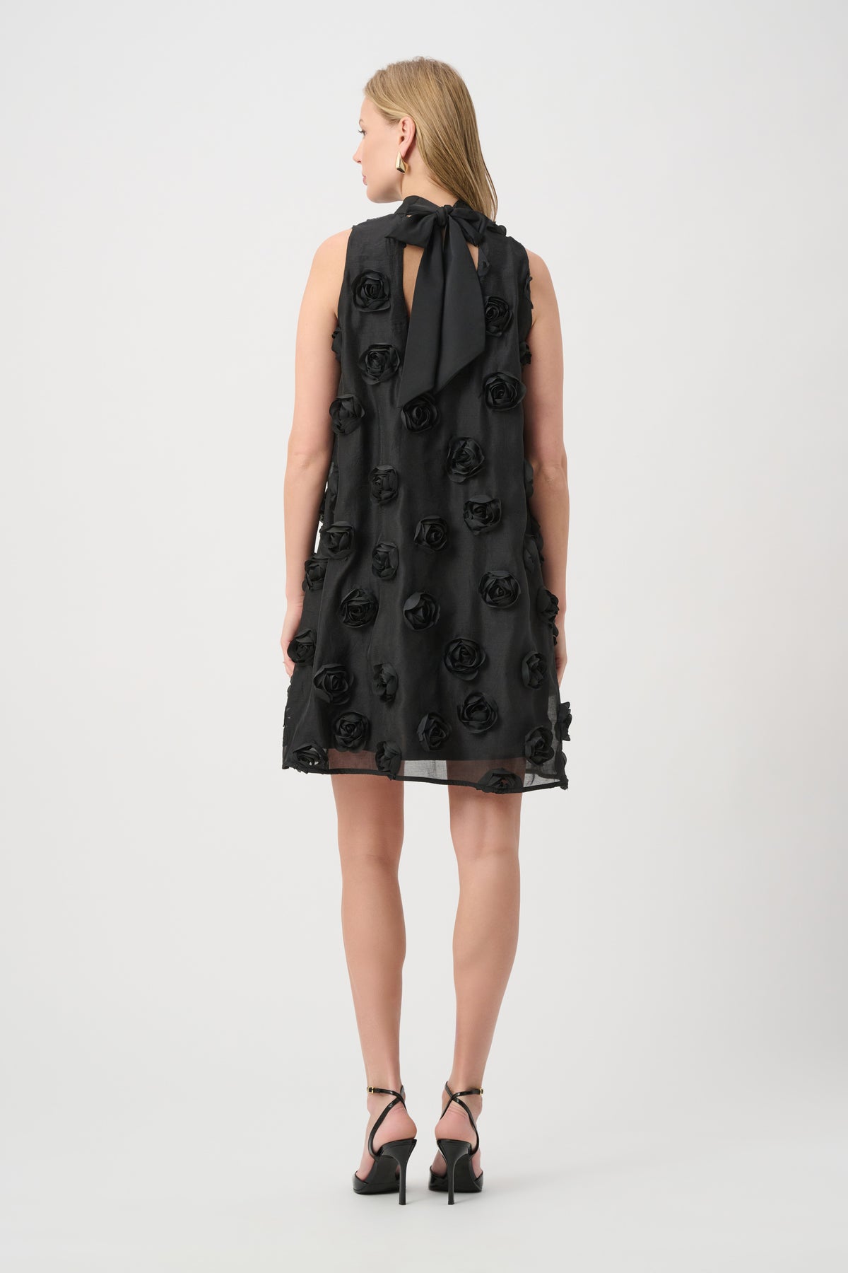 JR~Floral Trapeze Dress