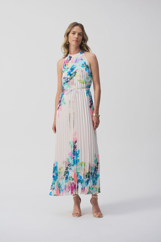 JR~ Floral Peated Dress