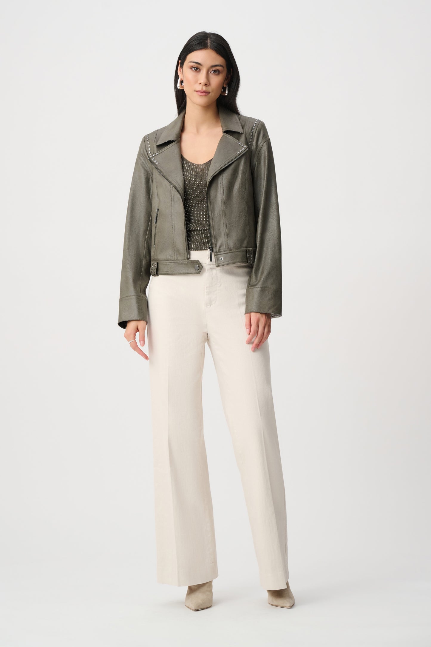 JR~Biker Jacket Avodado