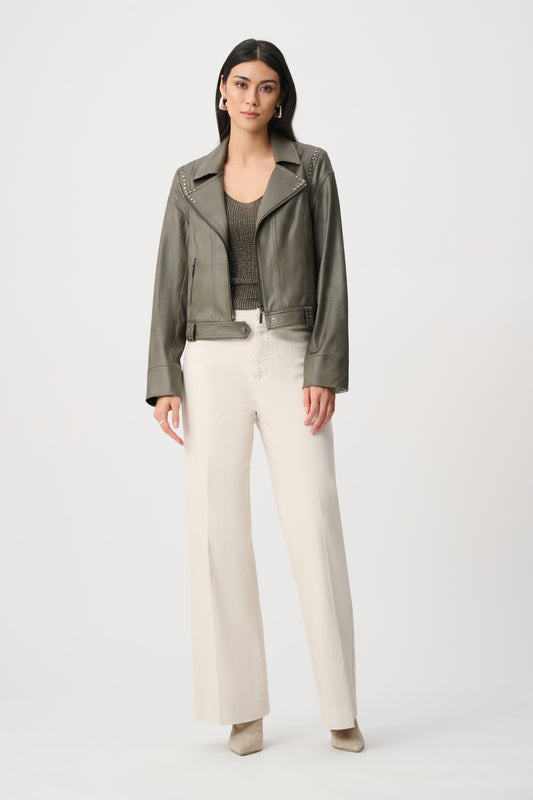 JR~Biker Jacket Avodado