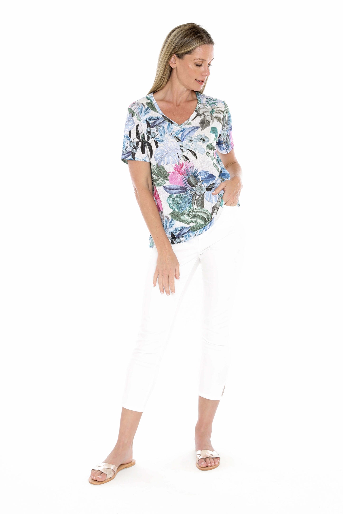 Jump~Dusk Jungle Tee