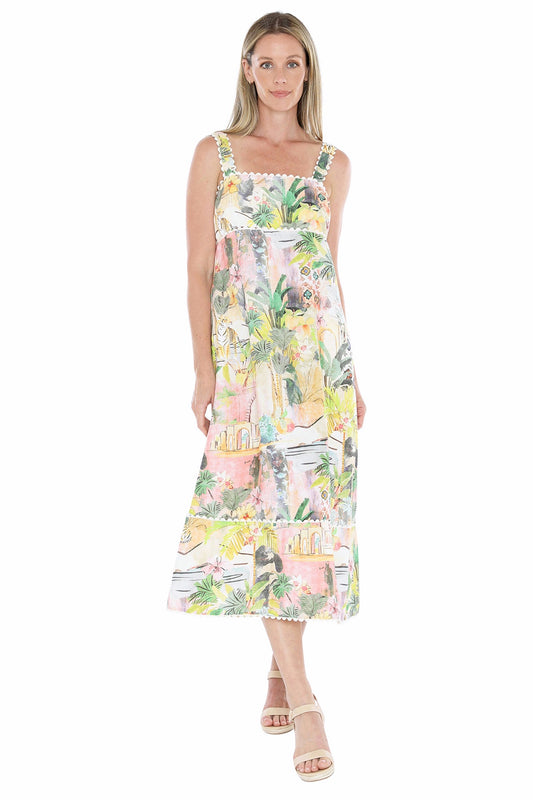 Jump~Tiger Island Ric Rac Dress