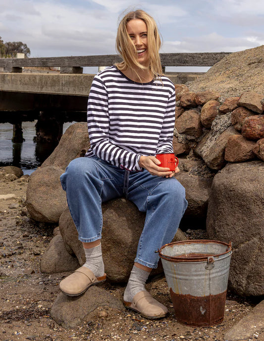 Elm~Riviera Long Sleeve Tee