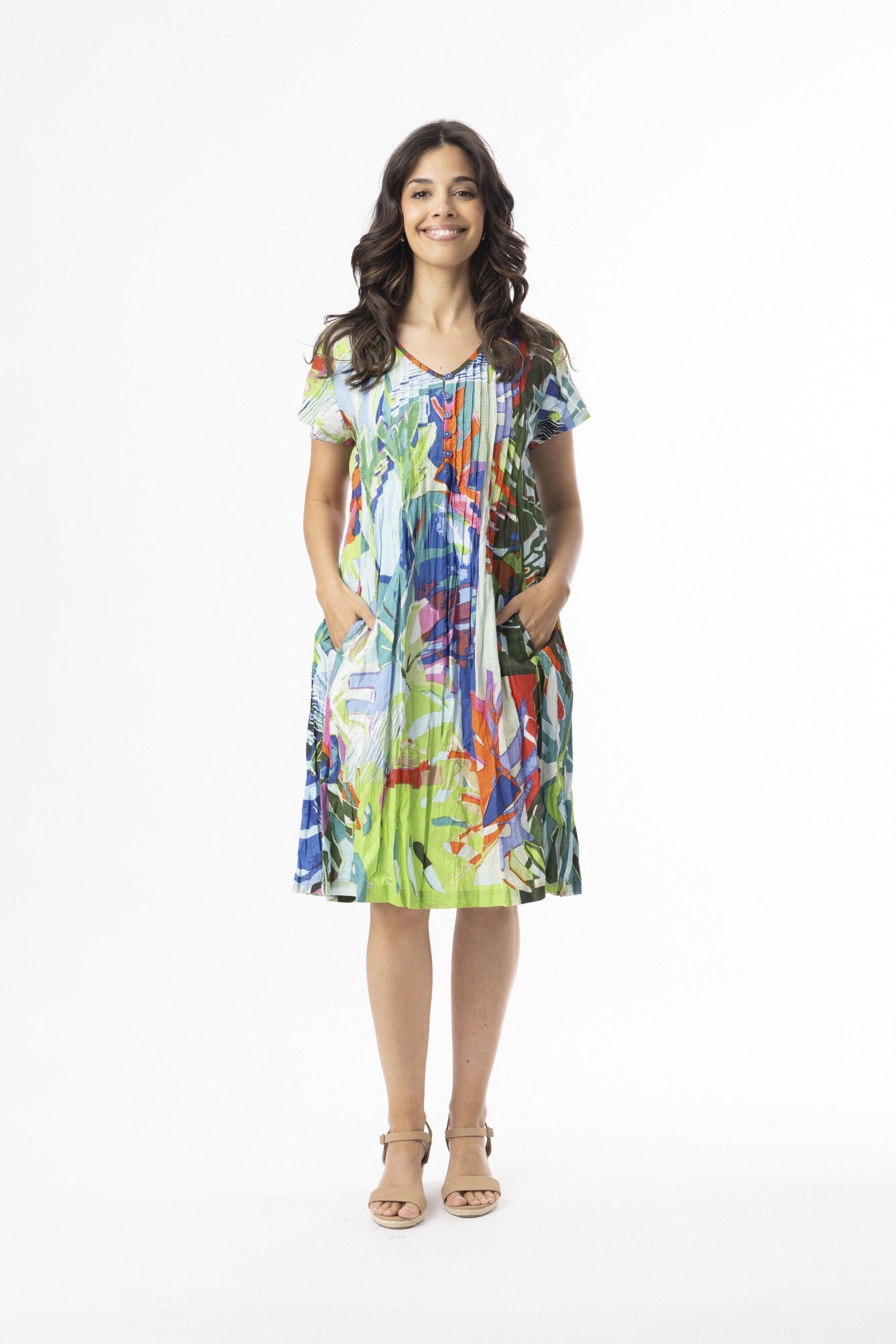 Orientique~ Leaves Easy Fit