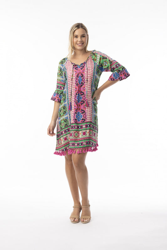 Orientique~Sao Bento Dress Tassels