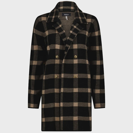 Moke~Mila Womens Knit Coat