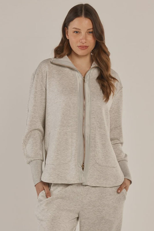 BB~Sabina Sweatshirt Grey Marle