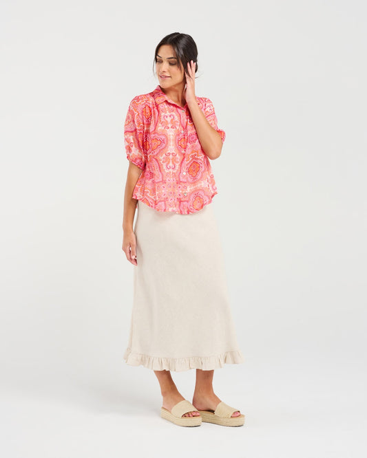 Blackstone~Darrell Gathered Waist Front shirt
