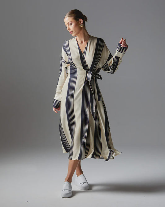 F&B~ Heartstopper Wrap Dress