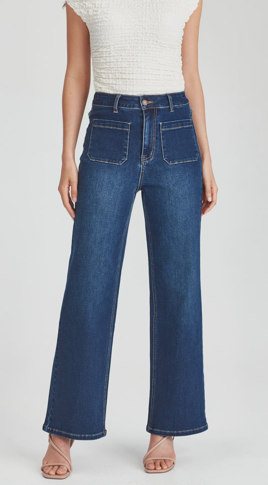 Junkfood~Libby Dark Blue Jean