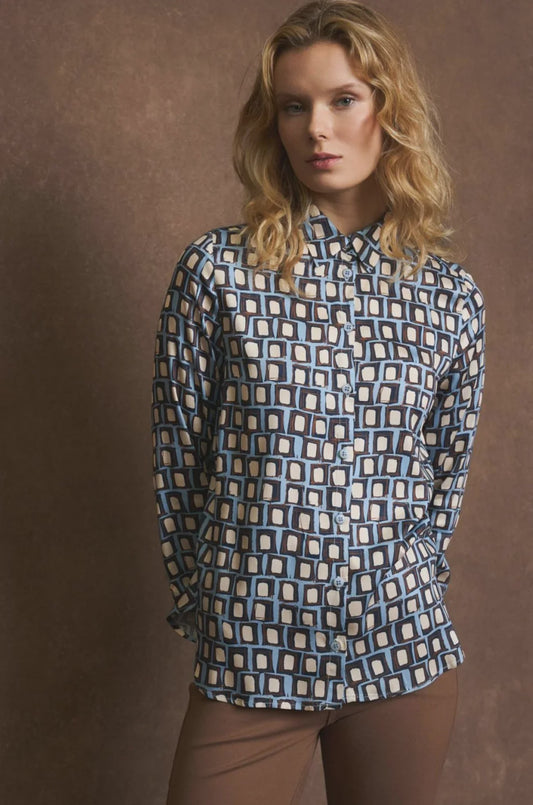 Tinta & Bariloche~Napoles Shirt Blue