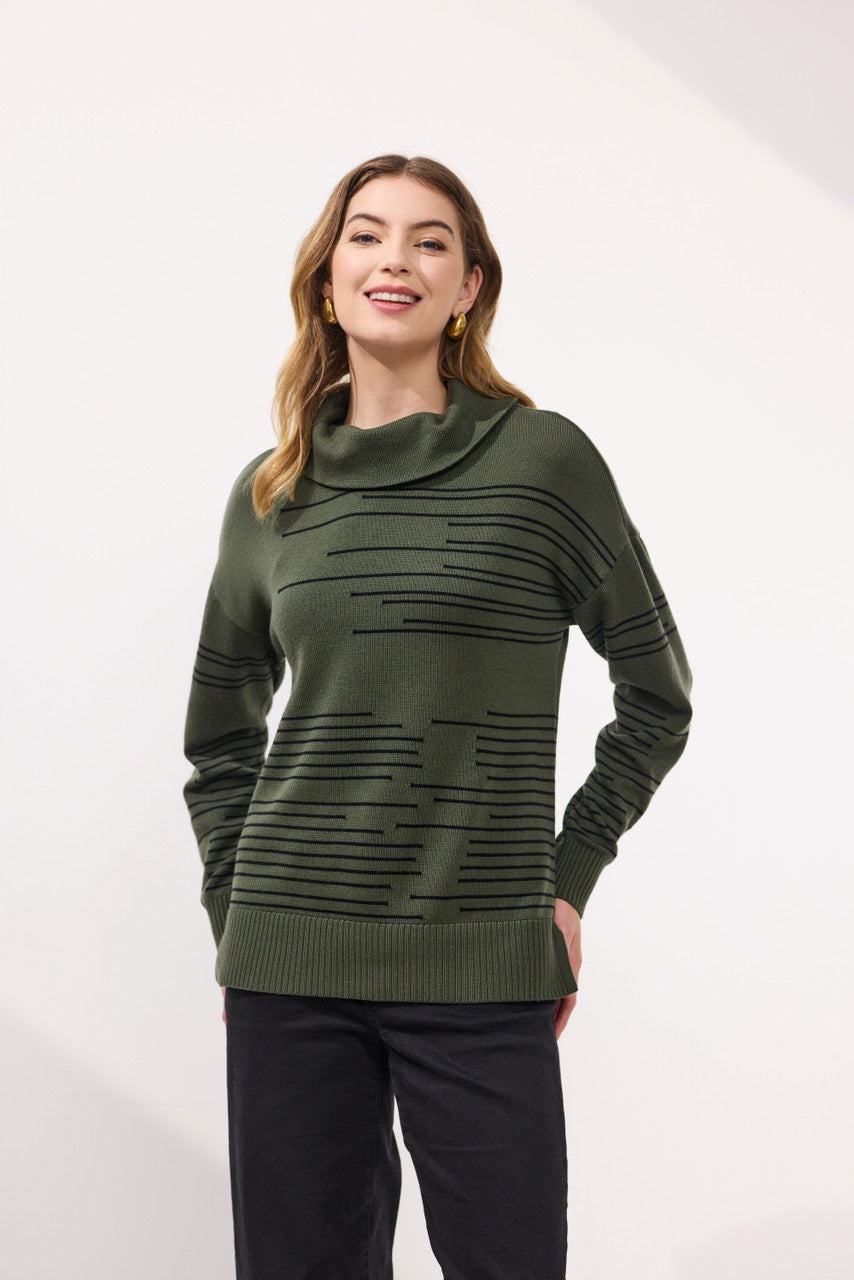 Newport~ Erin Roll Merino Jumper