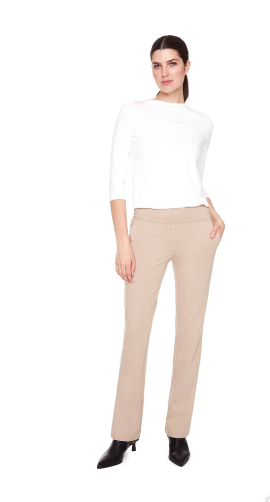 UP~Ponte Pant Oatmeal
