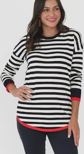 BB~Sophie Knit Jumper Navy