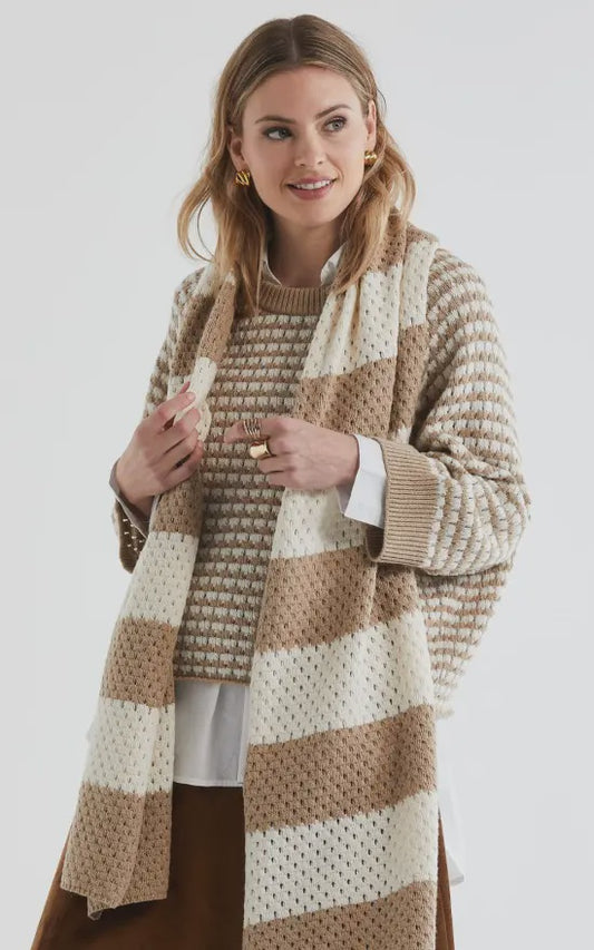 Z&P~Textured Scarf