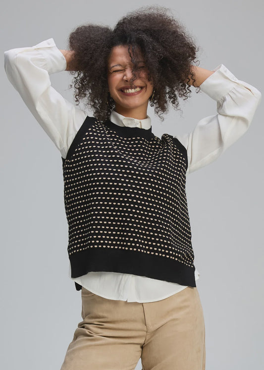 Z&P~Textured Tank Black