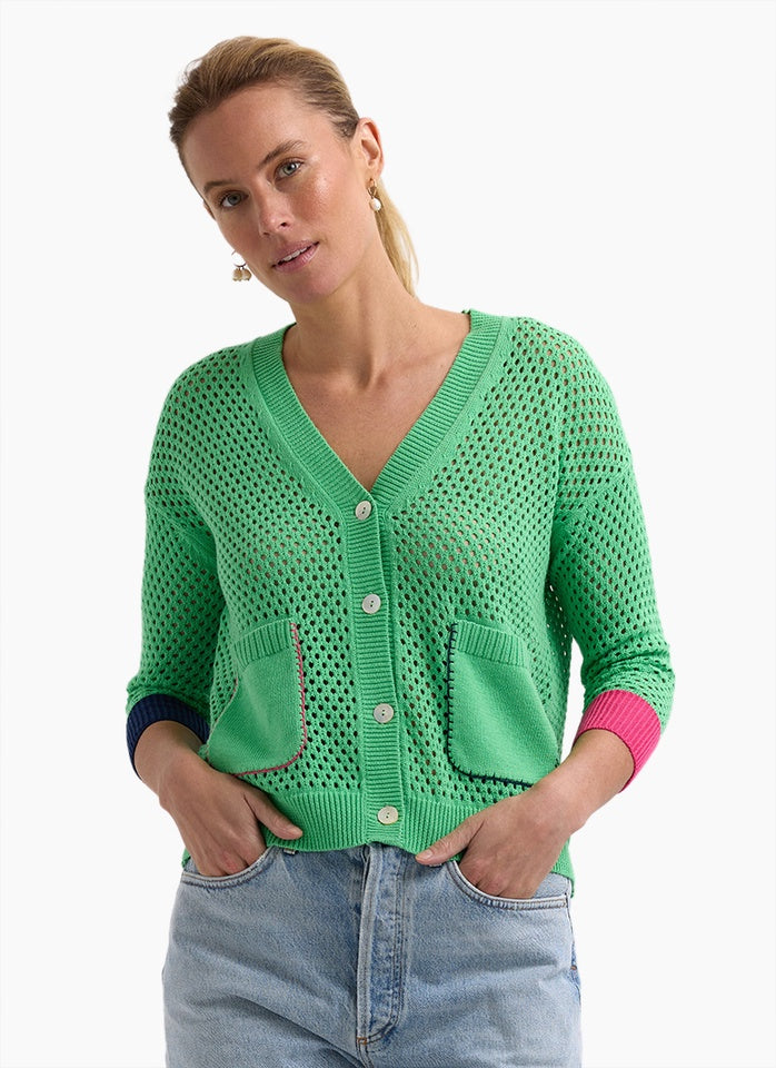 Z&P~Holey Cardi