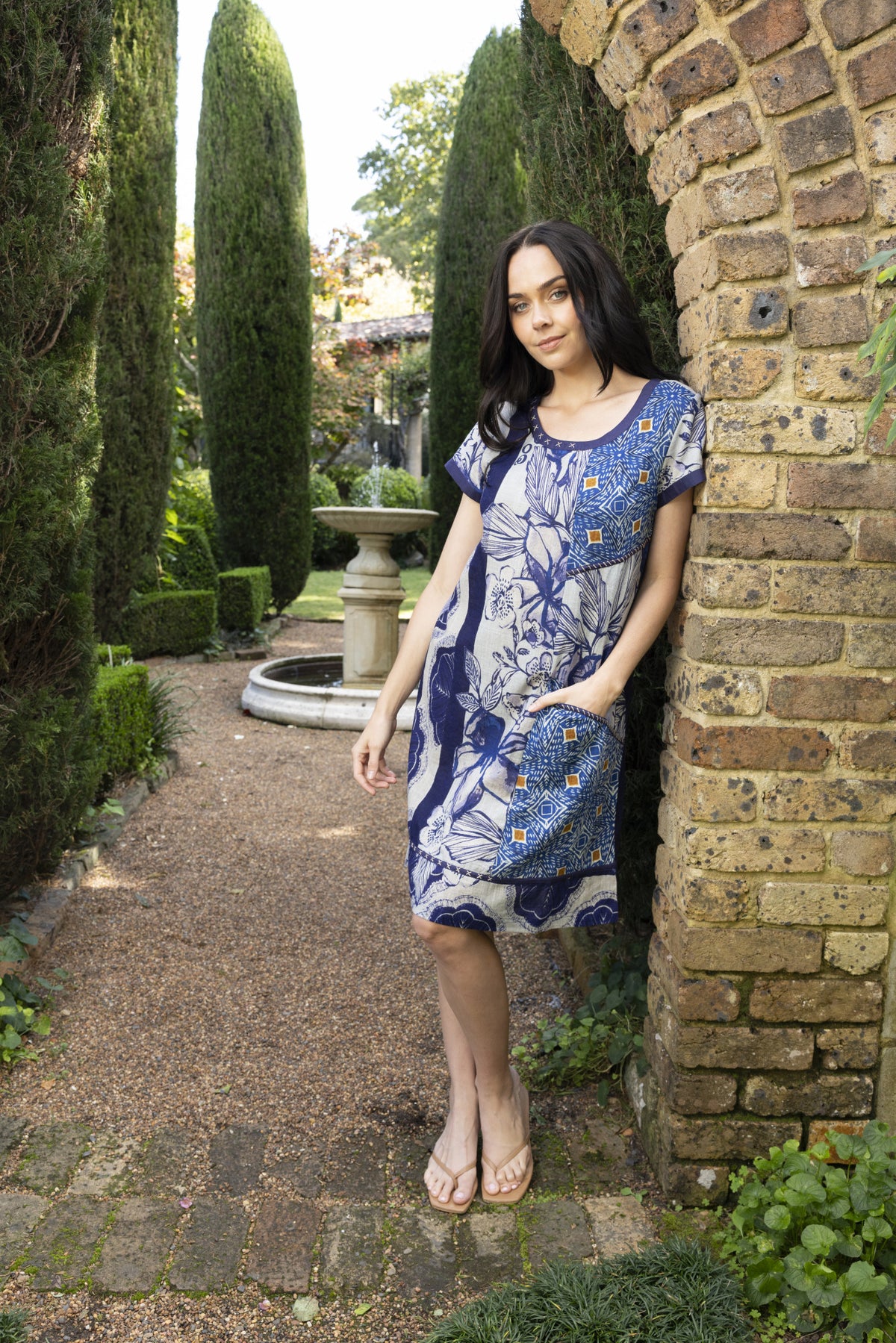 Orientique~Patch Dress