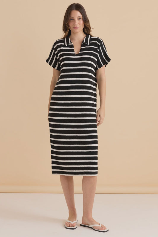 BB~Bradford Knit Polo Dress