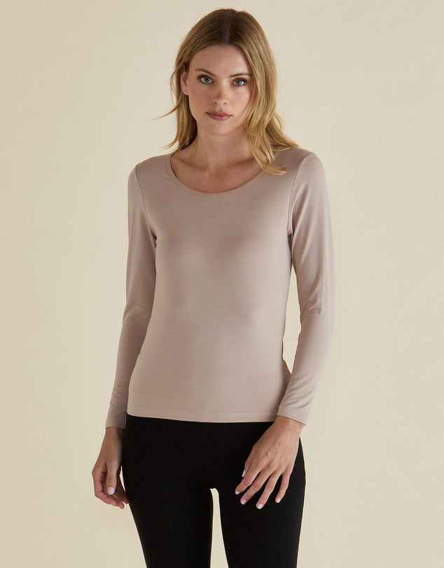 BB~Kelli Long sleeve Nude