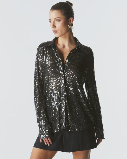 F&B~Sequin shirt