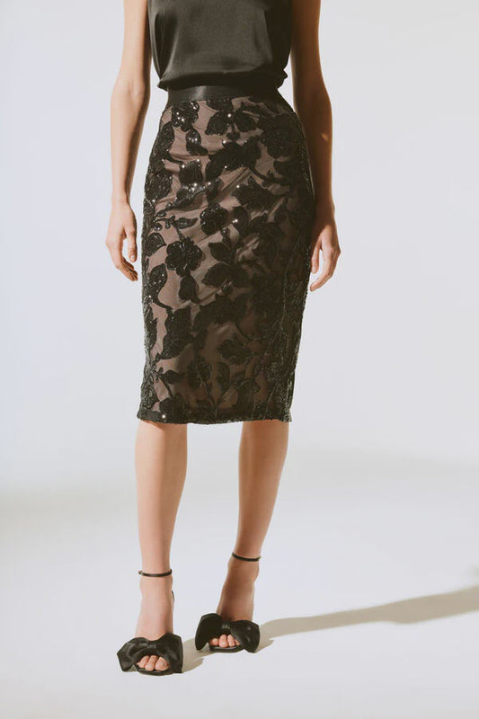 JR~Lace Mesh skirt
