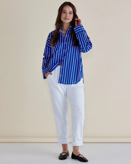 BB~ Regatta Blue Stripe Shirt